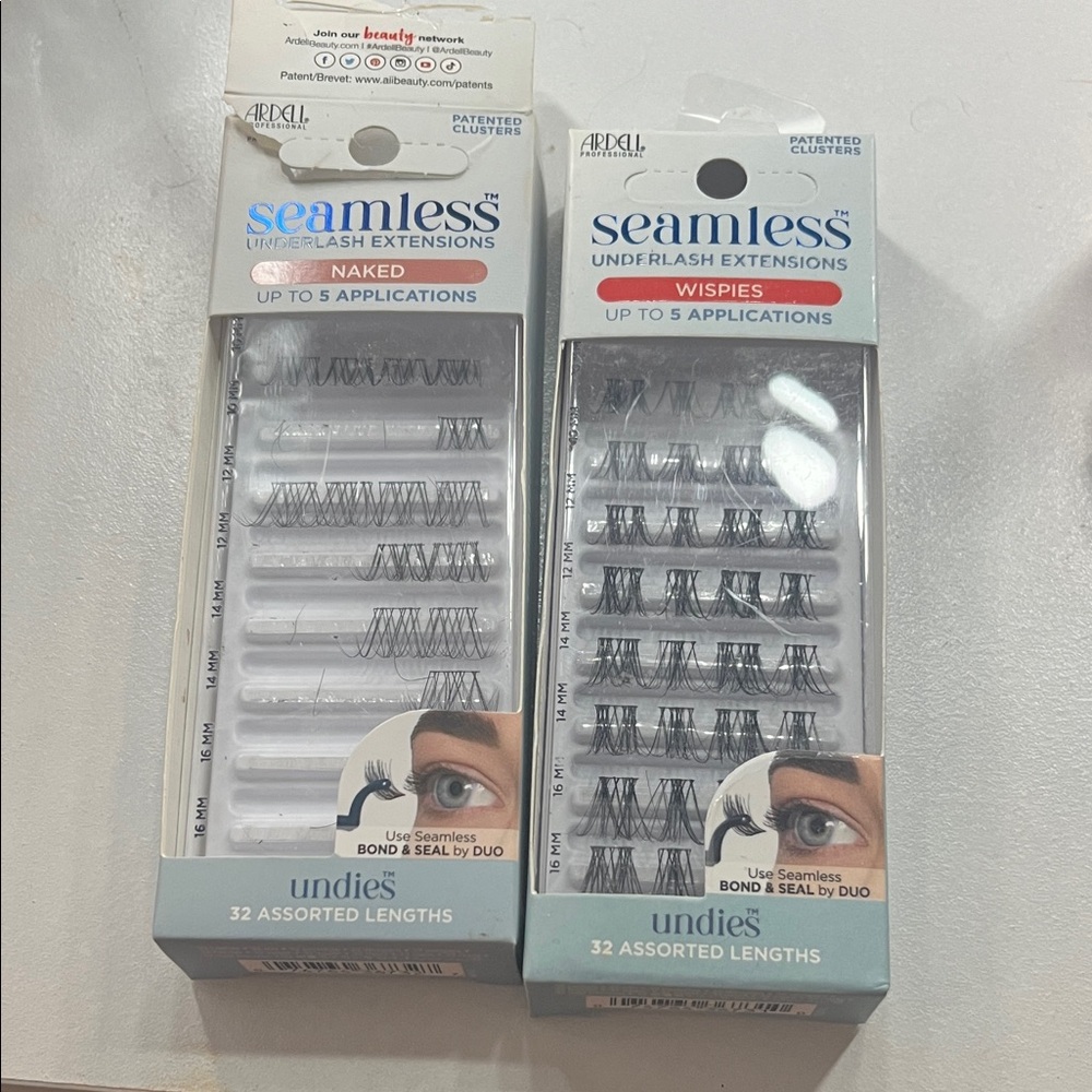 Ardell Seamless Underlash Extensions - Naked and Wispies